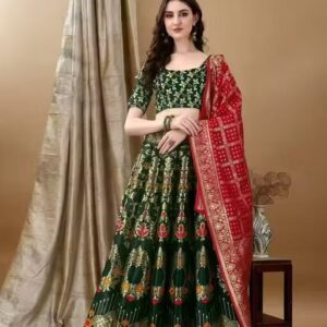 Fancy Designer Flared beautiful colors new design lehenga choli set
