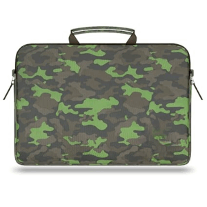 15.6 Inchs Laptop Sleeve, Durable Shockproof Polyester & Nylon Mix Case Cover Carrying Bag Case Bag for Men & Women Compatible for HP/Crome Book/ASUS & Other Laptops, Notebook Army Print