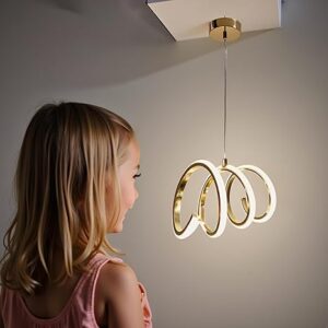 Led Hanging Lights for Living Room/Bedroom Ceiling, Hanging Lamps for Home Decoration, Pendant Lights for Ceiling/Dining Area/Kitchen Island