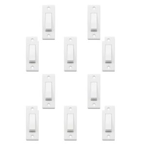 Penta 6A, 1Way Switch, Deluxe 100W SBL Load, IP20, White (38058-10)