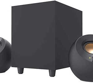 Wonder Bar 20 RGB Lights Computer Speaker with Detachable 2 in 1 Design, 10W RMS Output, Volume Control, AUX 3.5mm, USB Powered, 2.0 Stereo, Speaker ON/Off and Mute