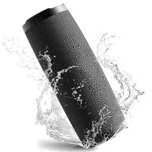 Wireless Bluetooth Speaker with Deep Bass, Passive Radiator, 12W Sound Output, 1200mAh Rechargable Battery, RGB Light Modes, 10H Playtime, Supports TF/USB (Willow Bough)
