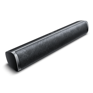 Q26 Soundbar [Newly Launched] with 26W Powerful Audio, 2.0 Channel with Dual Full-Range Speakers, Multiple Input Modes, 6H Playtime, 2500mAh Battery, Made in India Soundbar for TV