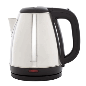 Electric Kettle (14289) with Stainless Steel Body, 1.5 litre, used for boiling Water, making tea and coffee, instant noodles, soup etc. (Silver)