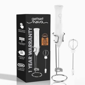 Coffee Maker Machine for Home ? Electric Frother, Coffee Frother, Milk Frother, Coffee Blender, and 3in1 Coffee Whisker Egg Whisker Curd Whisker | 1 Charge = 30 Uses