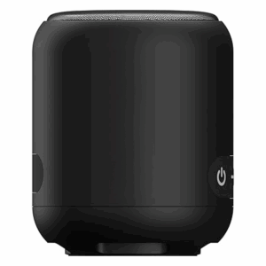 SoundDrum 1 12W TWS Portable Bluetooth Speaker with Powerful Bass, Bluetooth 5.3V, 360? Surround Sound, USB Drive in, Type C Fast Charging(Black)