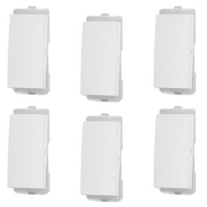 electric X1001WH 1 Way Switch (Pack of 6)