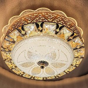 Crystal Chandelier Ceiling Light - Multi-Layer Luxury Design - Ideal for Dining Room & Living Room
