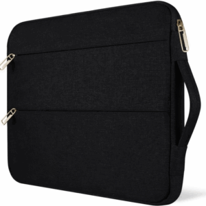 Water Resistant Laptop Sleeve | Laptop Case Cover for 15 Inches(38cm),15.6 Inch(39.6cm) Laptops & Notebook (Black)