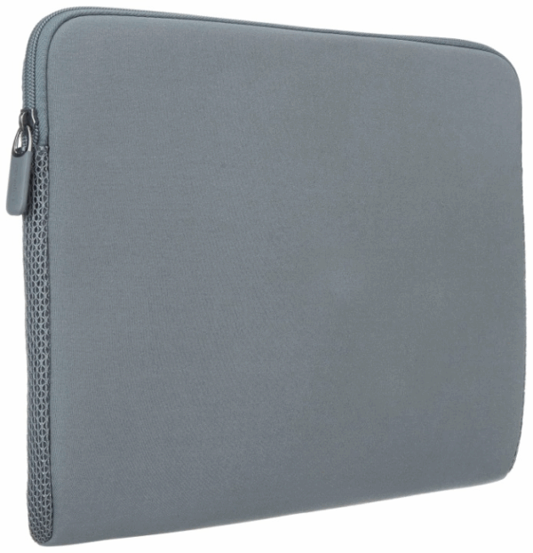 Basics Laptop Bag Sleeve Case Cover Pouch for 15-Inch, 15.6-Inch Laptop for Men & Women | Slim Profile Neoprene, Soft Puffy Fabric Lining, 360? Protection, Smooth & Premium Zipper (Grey)