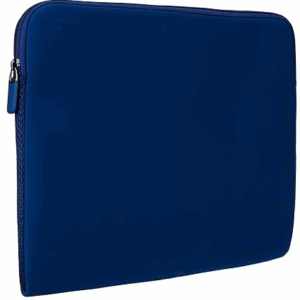 Laptop Sleeve Case Cover Pouch for 15-Inch, 15.6-Inch Laptop for Men & Women | Slim Profile Neoprene, Soft Puffy Fabric Lining, 360? Protection, Smooth & Premium Zipper (Blue)