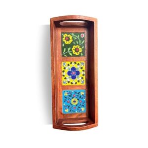 Mango Wood Premium Serving Tray for Food and Decoration
