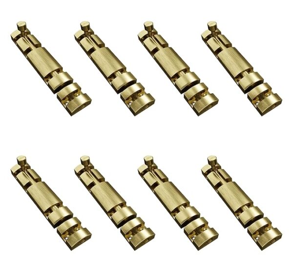 Aluminium Tower Bolt 4 inch for Homes and Offices, Antique Finish, Pack of 8 Pcs