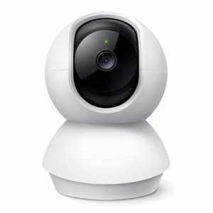 360? 2MP 1080p Full HD Pan/Tilt Home Security Wi-Fi Smart Camera| Alexa Enabled| 2-Way Audio| Night Vision| Motion Detection| Sound and Light Alarm| Indoor CCTV White