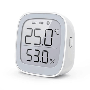 Digital Hygrometer Thermometer Smart Temperature & Humidity Monitor | Real Time | Home Automation | Free Data Storage & Visual Graphs | Hub Required, Pack of 1