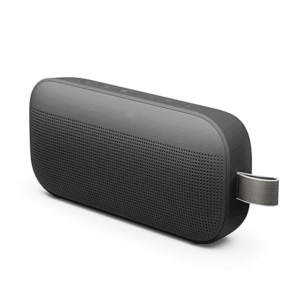 New SoundLink Flex Portable Bluetooth Speaker (2nd Gen), Portable Outdoor Speaker with Hi-Fi Audio, Up to 12 Hours Battery Life, Waterproof and Dustproof, Black