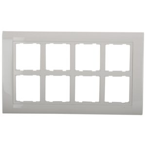 Polycarbonate Roma 16 Module Tresa Plate (Standard Size, White)