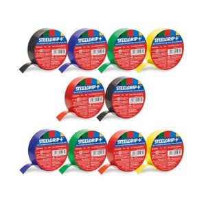Self Adhesive PVC electrical Insulation Tape - 6m,Pack of 10