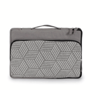 14 Inch Laptop Sleeve Case Cover Bag with Handle | Laptop Briefcase Handbag Compatible with MacBook, Lenovo, HP, Dell & Other Notebooks | Ideal for Men and Women (Grey)