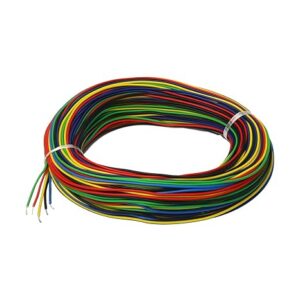 Combo of Multi Colour Electric Wire 15 m for Science Projects Model Building Tools Red, Blue, Green, Black, yellow.