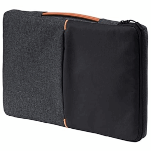 Polyester 13-13.6"/34.5cm Laptop Carrying Case Sleeves Bag for 13-inch M1 M2 MacBook Air/MacBook Pro, 12.3 Surface Pro X/7/6/5/4, 12.9 iPad Pro, XPS 13"/33.02cm Laptop Sleeve Bag (Black)