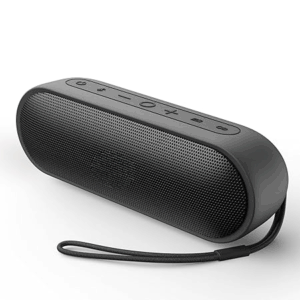 30W 5.3 Bluetooth Wireless Speakers,Powerful Louder Stereo Sound with Bass-Enhanced XBass Function,24H Playtime,IPX7 Waterproof,Built in Mic,150ft BT Range for Home/Outdoor,Black