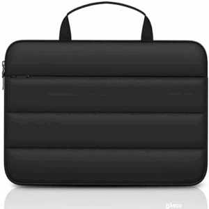 15.6 Inch Fluffy Laptop Sleeve | Soft Padded Protection | Water Resistant & Lightweight Laptop Sleeve Case Compatible for MacBook, Dell, HP, Lenovo, Acer, Asus and Other Notebook (Black)