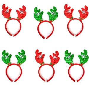 Unisex Christmas Reindeer Antlers Headband Deer Horn Hairband