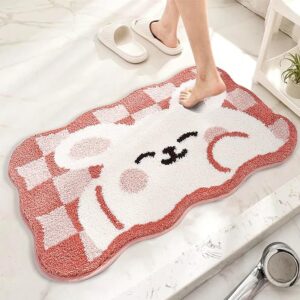 Super Soft Anti Skid (40x60 cm) Super Absorbent Mats Microfibre 2000 GSM Door Mats for Home/Bathroom/Bedroom/Kitchen/Floor Mat (Pack of 1)