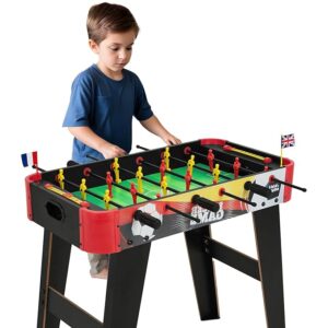 Jam & Honey Foosball Table - Big | Indoor Soccer Game for Boys & Girls | Perfect for Home, Resorts, Hotels, Schools | 6 Rows with 6 Handles, 18 Players |