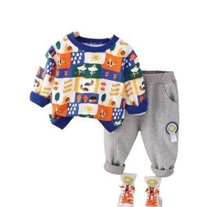 Gaaga Boy's Cotton Printed T-Shirt With Shorts Clothing Set