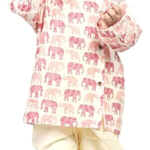 Elegant Traditional Dhoti Kurta Set for Baby Boys ? Soft Cotton Ethnic Dress for Festivals And Weddings