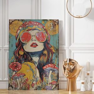 Modern Art Canvas Gallery Wrap Painting | Eclectic Modern Art Theme | Wall Art for Living Room, Bedroom, and Office Decor | Size 20 In x 30 In. ?