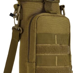 Holder Military Drinking Bottle Bag Molle 1000D Nylon Kettle Water Durable Bottle Carrier for Camping Hiking Cycling