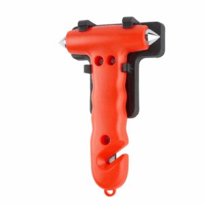 Car Safety Window Hammer and Seat Belt Cutter with Holder