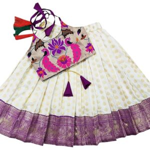 Baby Girl's Readymade Lehenga Choli For Kids