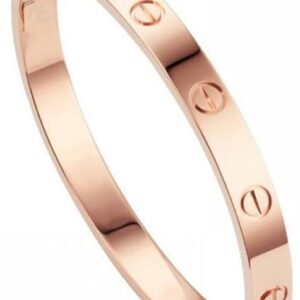 18K Gold Plated Stainless Steel Openable Crystal Bracelet | Cuff Bangle | Friendship Couple Wedding Gifts for Mother Sister Wife Girlfriend | Anti Tarnish Jewellery
