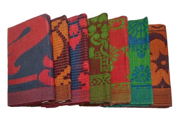 Multicolor rectangular Floor Mat Chatai for Multipurpose 4 Feet * 6 Feet