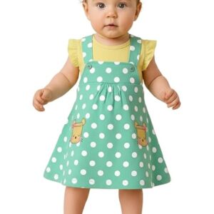 New Born Baby Girl Dress Knee Length