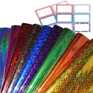 Pack of 30 | Size 64 X 45 cm |Holographic Gift Wrapping Paper Sheet - Gift Paper - Gift Wrap Roll, Multicolor