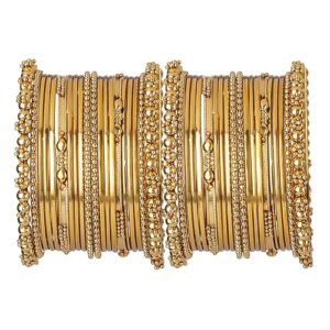 Fashion Set of 40 Bangles Set for Women | Oxidised Silver Plated Celebrity Inspired Jewellery | Latest Stylish Traditional Bangle for Girls and Women