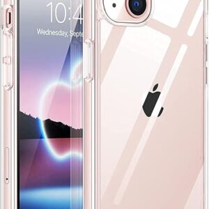 Hybrid Camera and Drop Protection Back Cover Case for iPhone 13 (TPU + Polycarbonate | Crystal Transparent)
Visit the Amozo Store