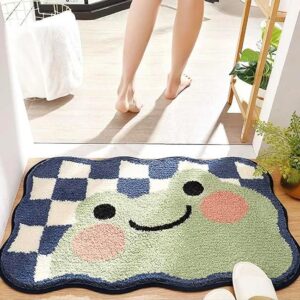 Super Soft Anti Skid (40x60 cm) Super Absorbent Mats Microfibre 2000 GSM Mat for Bathroom/Bedroom/Kitchen/Door Mat/Floor Mat Pack of 1