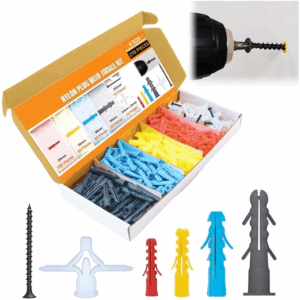 Assorted Nylon Wall Plugs I Sleeve Gitt I Toggle Anchor Plug I Pack of 270Pc