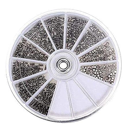 Pack Of 1 Set, Design No # 5, 10 Kinds of Stainless Steel Screws (Pack of 300 Pcs) Useful for Watch Camera Gadget Repair Note:-These Ar (Pack Of 1 Set, Design No # 5)
