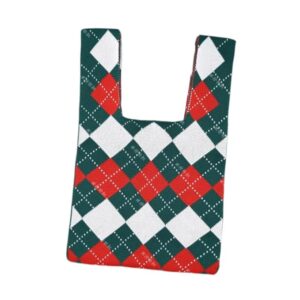 Knit Handbag Novelty Gift Bag for New Year Xmas Decor Party Favors| Gift Bag | Paper Gift Bag | Luxury Gift Bag