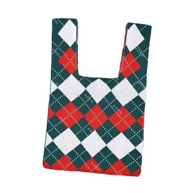 Knit Handbag Novelty Gift Bag for New Year Xmas Decor Party Favors| Gift Bag | Paper Gift Bag | Luxury Gift Bag