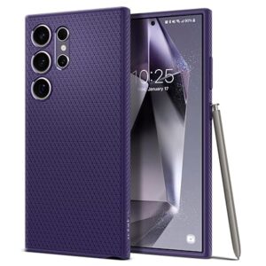Liquid Air for Samsung Galaxy S24 Ultra Case, Galaxy S24 Ultra Back Cover (2024) - TPU?Deep Purple