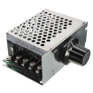 4000W 220V Ac Scr Voltage Regulator Dimmer Electric Motor Speed Controller
