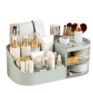 Makeup Organizer,Makeup Organizer|Makeup Box For Storage|Make Up, Cosmetics, Skincare Organiser For Women|Elegant Makeup Vanity With Transparent Drawer
